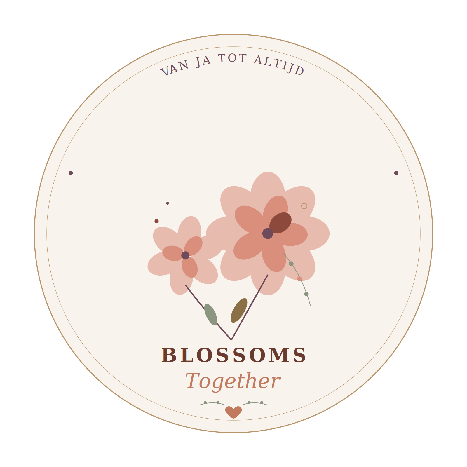 Blossoms Together — online trouwtool